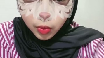 Zahra Felisa Jilbab Live Nonton Buka Nenen